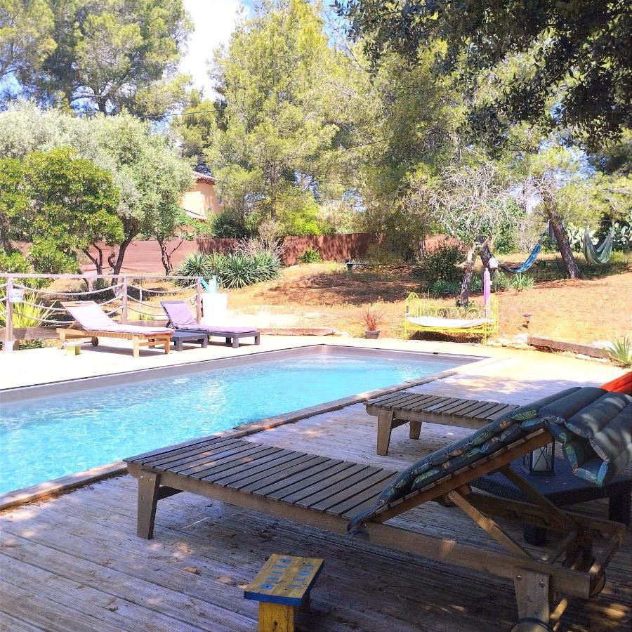 Arche De Noe Atypique, Boheme , Nature, Piscine Chauffee De Paques A Toussaint , Spa , Sauna , Loisirs Le Beausset Exterior foto
